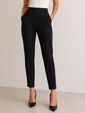 Dynamite Kendall Slim Pants Black Size 8 High Waist Stretch